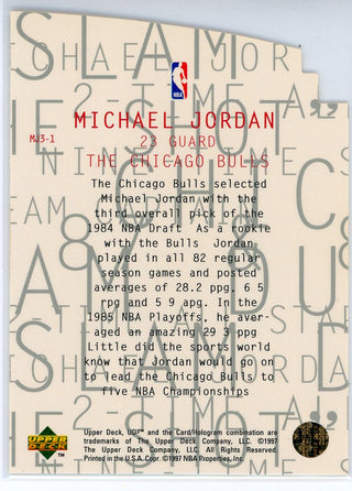 Michael Jordan 1997 Upper Deck  UD3 Card #MJ3-1