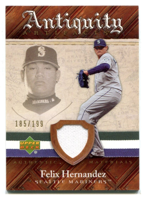 Felix Hernandez 2007 Upper Deck Antiquity #AAFH Jersey Card 185/199