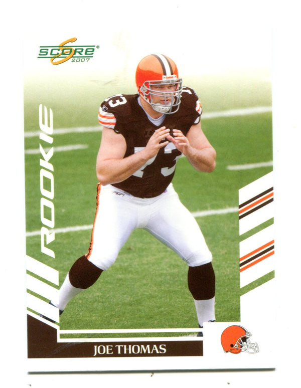 Joe Thomas 2007 Donruss Score Playoff #355 RC