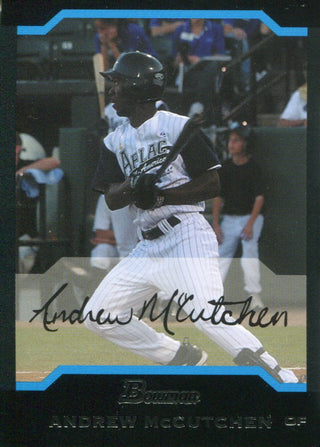 Andrew McCutchen 2005 Bowman Draft All-American Rookie Card