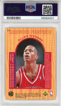 Allen Iverson 1996 UD3 Rookie Card #14 (PSA)