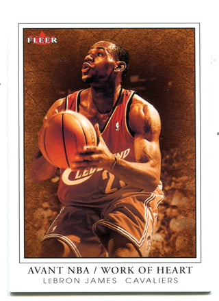 Lebron James 2003-04 Fleer Avant #12 /299 Card