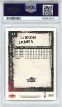 LeBron James 2008 Fleer Card #23 (PSA)