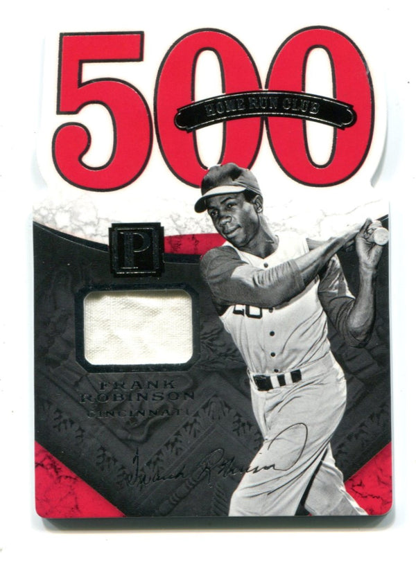 Frank Robinson 2016 Panini Pantheon 500 Home Run Club #7 Jersey Card 125/199