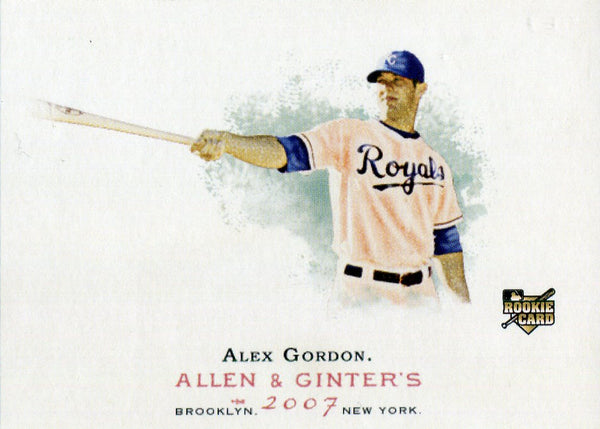 Alex Gordon 2007 Topps Allen & Ginter Rookie Card