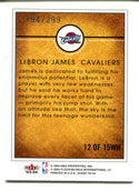 Lebron James 2003-04 Fleer Avant #12 /299 Card