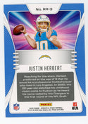 Justin Herbert 2020 Panini Rookies & Stars Rookie Rush #RR3 RC