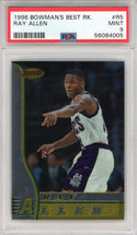 Ray Allen 1996 Bowman's Best Rookie Card #R5 (PSA)