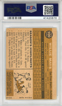 Willie Mays Autographed 1960 Topps Card #200 (PSA)