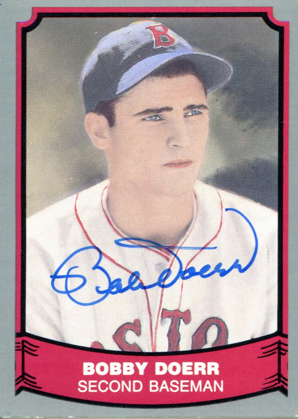 Bobby Doerr Autographed 1988 Pacific Card