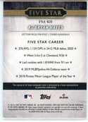 Ke'Bryan Hayes Autographed 2021 Topps Five Star Rookie Card #FSA-KH