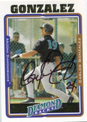 Carlos Gonzalez Autographed 2005 Topps Rookie Card