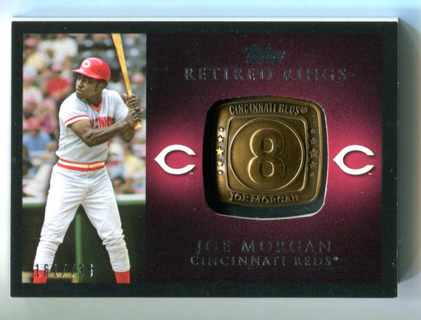 Joe Morgan 2012 Topps Retired Rings Card #161/736