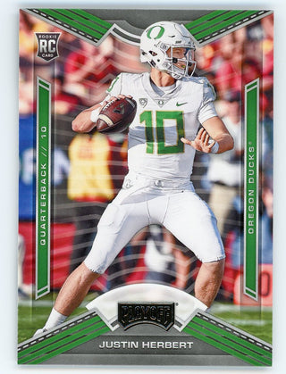 Justin Herbert 2020 Panini Chronicles Draft Picks Playoff #4 Card