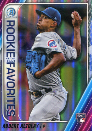 Adbert Alzolay 2020 Bowman Chrome Rookie Card