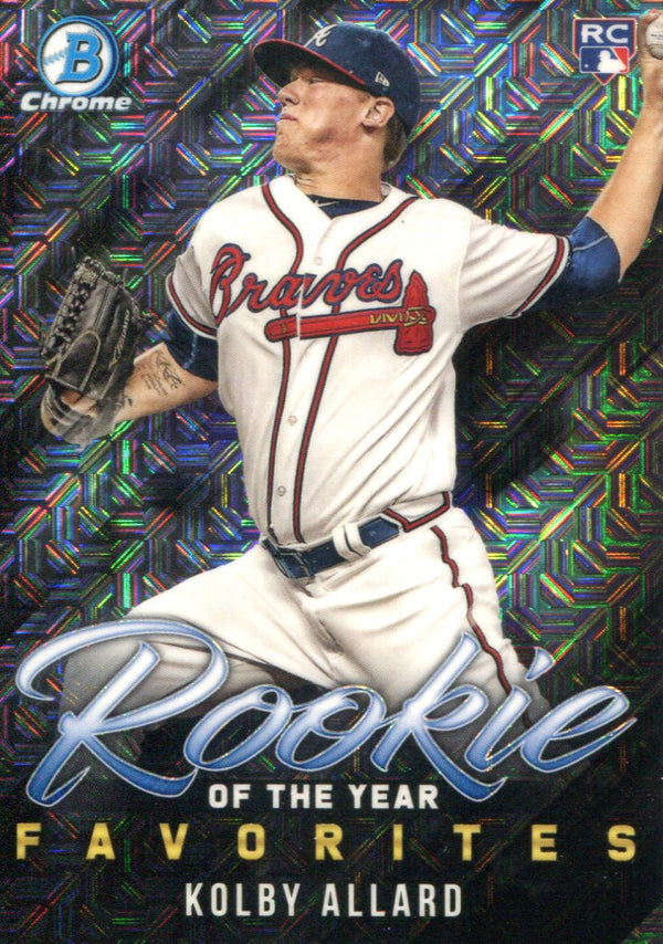 Kolby Allard 2019 Bowman Chrome Rookie Card