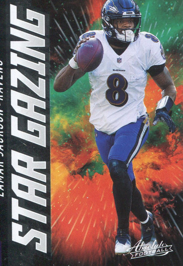 Lamar Jackson 2021 Panini Absolute Card