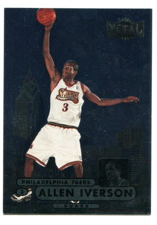 Allen Iverson Metal Universe Skybox 1998 #26