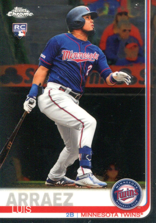 Luis Arraez 2019 Topps Chrome Rookie Card