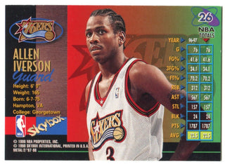 Allen Iverson Metal Universe Skybox 1998 #26