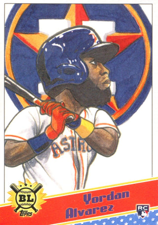 Yordan Alvarez 2020 Topps Rookie Card