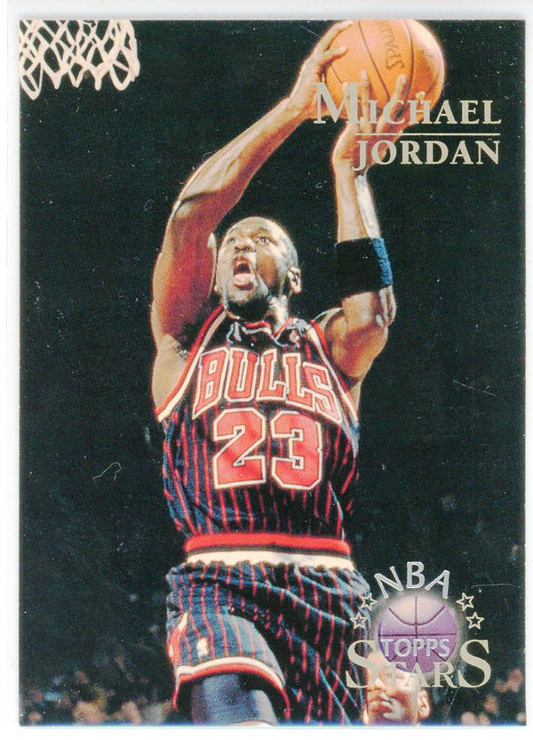 Michael Jordan 1998 Topps NBA Stars Card #24