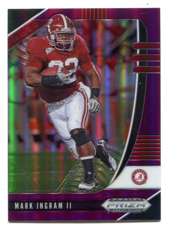 Mark Ingram II 2020 Panini Prizm Draft Picks Purple Prizm Card