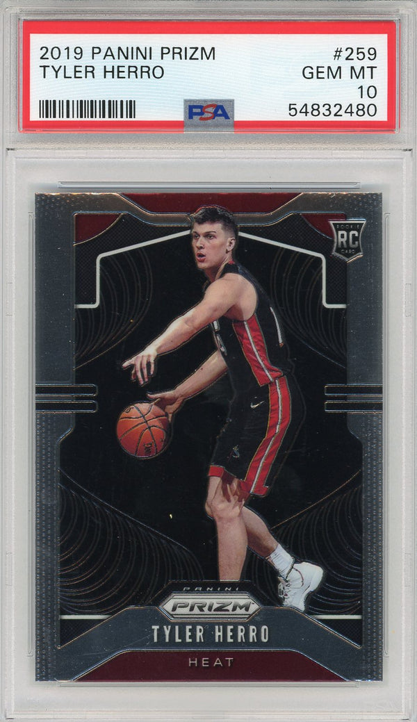 Tyler Herro 2019 Panini Prizm Card #259 (PSA)