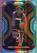 Precious Achiuwa 2020 Panini Prizm Hyper Rookie Card #294