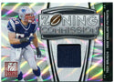 Tedy Bruschi Zoning Commission Donruss Elite Jersey Card