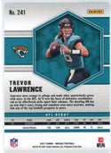 Trevor Lawrence 2021 Panini Mosaic NFL Debut Rookie Card #241