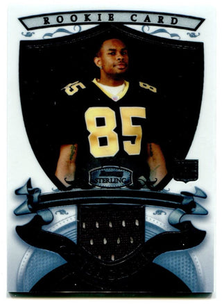 Robert Meachem 2007 Bowman Sterling Authentic Rookie Jersey Card #BSRR-RM