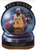 LeBron James 2021-22 Panini Crown Royale Sno Globe Die Cut Card #3