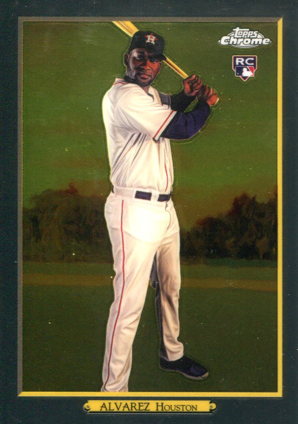 Yordan Alvarez 2020 Topps Chrome Rookie Card