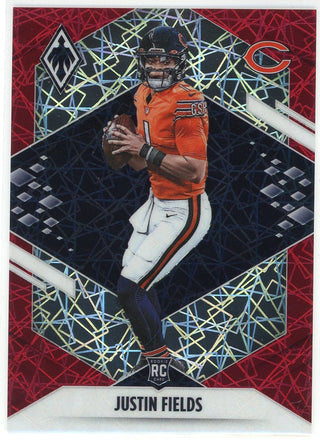 Justin Fields 2021 Panini Phoenix Parallel Rookie Card #108