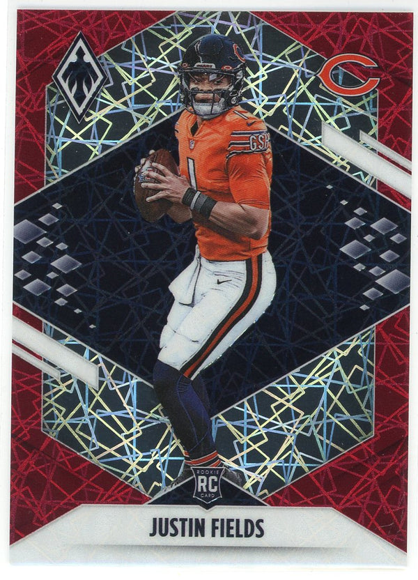 Justin Fields 2021 Panini Phoenix Parallel Rookie Card #108