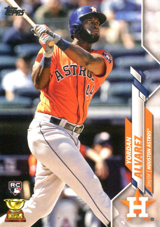 Yordan Alvarez 2020 Topps Rookie Card