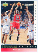 Michael Jordan 1993 Upper Deck Jerry West Selects Card #JW1