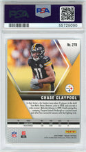 Chase Claypool 2020 Panini Mosaic Rookie Card #278 (PSA)