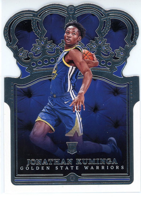 Jonathan Kuminga 2021-22 Panini Crown Royale Rookie Card #21