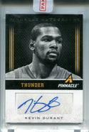 Kevin Durant Autographed 2013-14 Panini Pinnacle Card #116