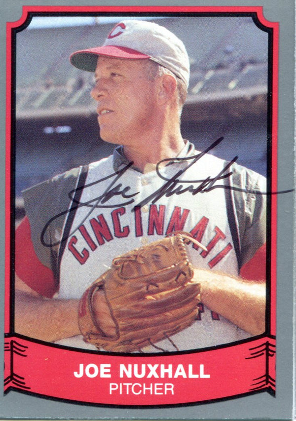 Joe Nuxhall Autographed 1989 Pacific Card