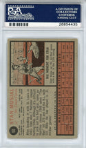 Stan Musial Autographed 1962 Topps Card #50 (PSA)