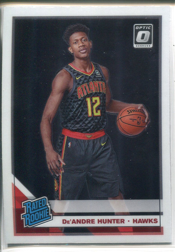 De'Andre Hunter 2019-20 Panini Donruss Optic Rated Rookie Card