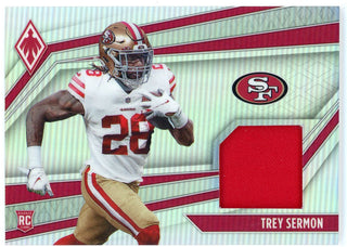 Trey Sermon 2021 Panini Phoenix Rookie Patch Card #RME-TSE