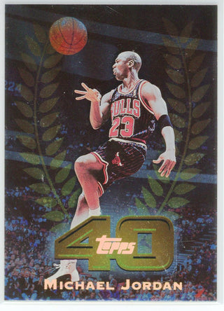 Michael Jordan 1997 Topps 40th Anniversary Card #T40-5