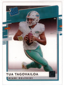 Tua Tagovailoa 2020 Panini Chronicles Donruss Clearly Rated Rookie Card #RR-TT