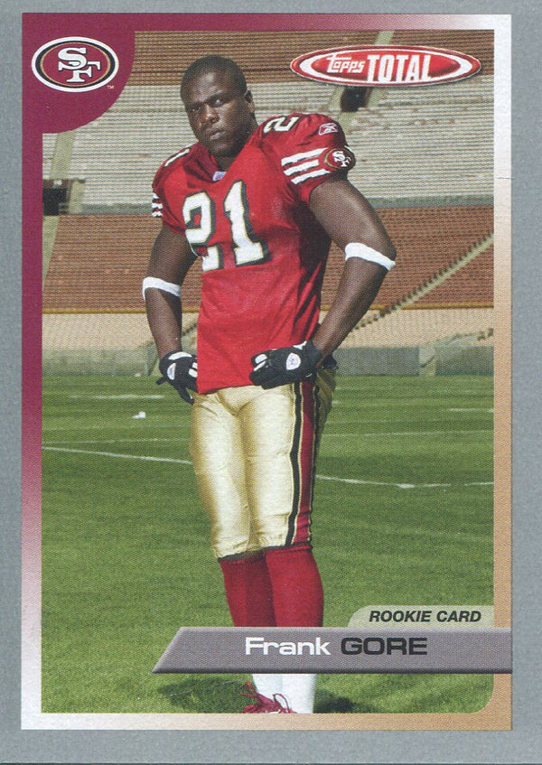 Frank Gore 2005 Topps Total Rookie Card