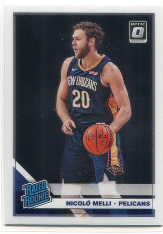 Nicolo Melli 2019-20 Panini Donruss Optic Rated Rookie Card