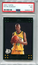 Kevin Durant 2007-08 Topps Black Border #112 PSA NM 7 RC